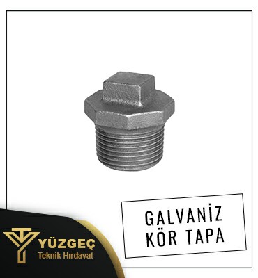 Galvaniz Kör Tapa Çorlu